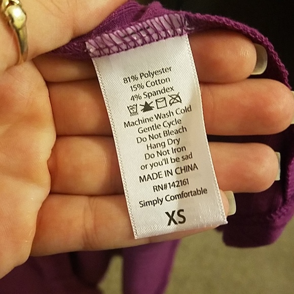 Ribbed Magenta Carly Dress - Picture 4 of 4